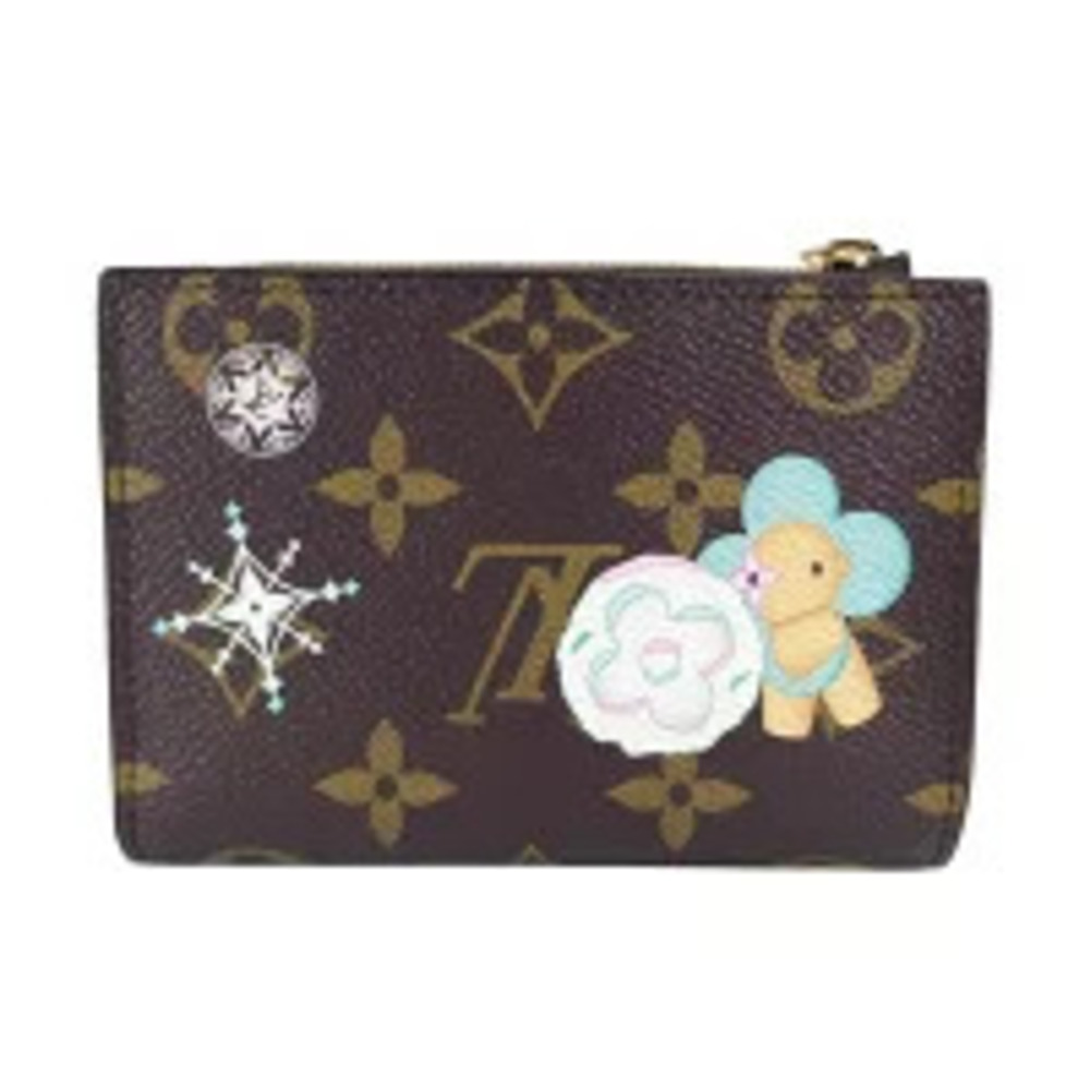 LOUIS VUITTON Portefeuille Lisa Snowshow Collection Monogram Vivienne Brown - Picture 3 of 7